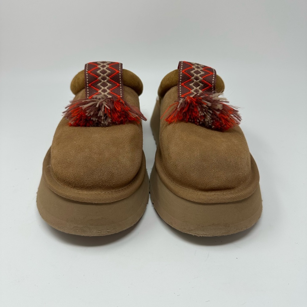UGG TAZZLE Women's Slippers Suede Chestnut US 10 - Picture 5 of 12